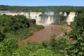 Vue panoramique des chutes côté Brésil