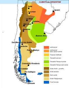 Climats d'Argentine